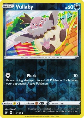 Rebel Clash 119/192 Vullaby (Reverse Holo)