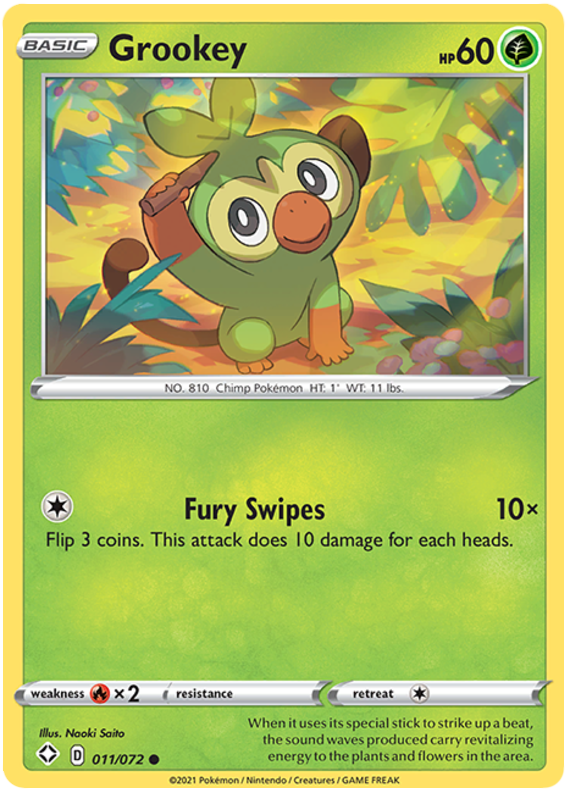 Shining Fates 011/072 Grookey