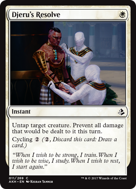 Amonkhet 011/269 Djeru's Resolve