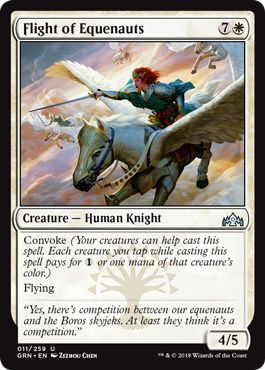 Guilds of Ravnica 011/259 Flight of Equenauts