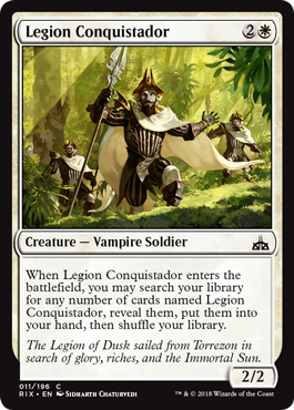 Rivals of Ixalan 011/196 Legion Conquistador