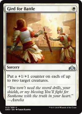 Guilds of Ravnica 012/259 Gird for Battle