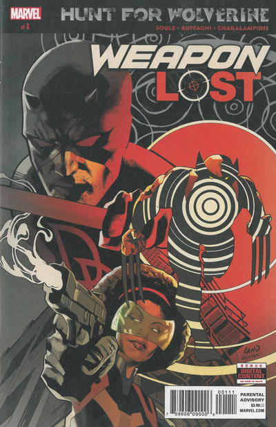 Hunt for Wolverine Weapon Lost #1 Marvel Comics (2018)