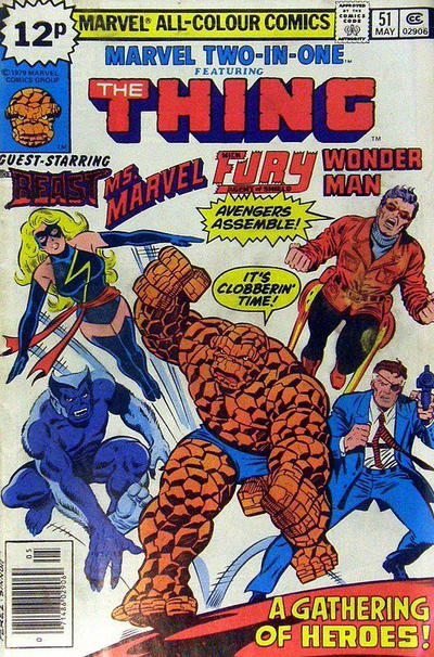 Marvel Two in One #51 Marvel Comics (1974)