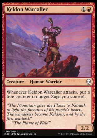 Dominaria 136/269 Keldon Warcaller