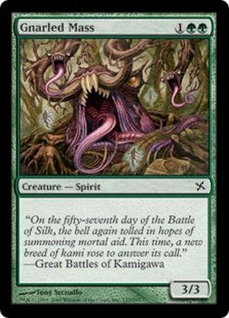 Betrayers of Kamigawa 127/165 Gnarled Mass