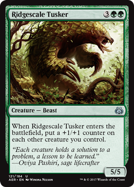 Aether Revolt 121/184 Ridgescale Tusker