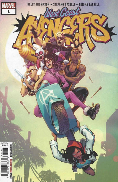 West Coast Avengers #1 Marvel Comics (2018)