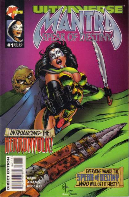 Mantra Spear of Destiny #1 Malibu Comics (1995)