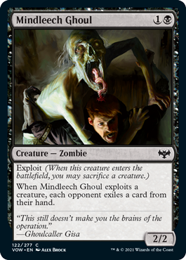 Innistrad: Crimson Vow 122/277 Mindleech Ghoul