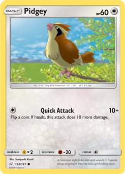 Team Up 122/181 Pidgey