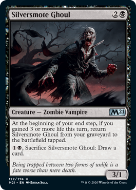 Core Set 2021 122/274 Silversmote Ghoul