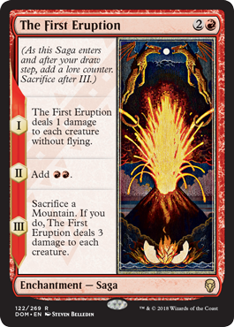 Dominaria 122/269 The First Eruption