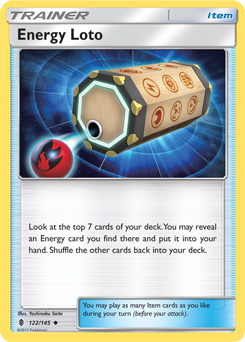 Guardians Rising 122/145 Energy Loto