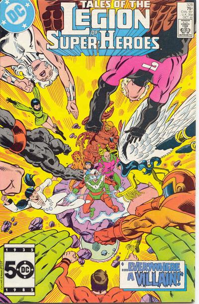 Tales of the Legion of Super-Heroes #328 DC Comics (1984)