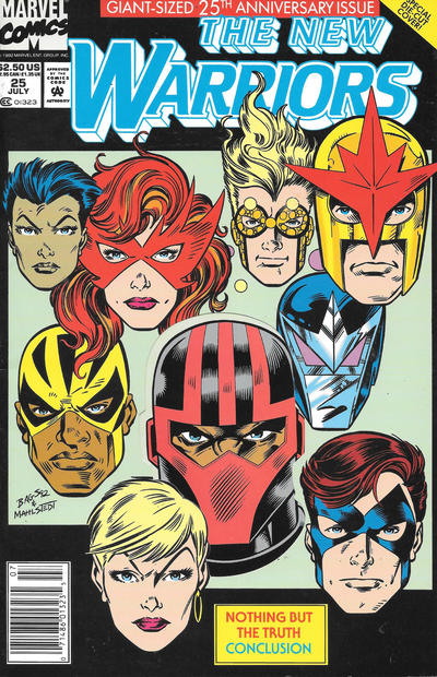 The New Warriors #25 Marvel Comics (1990)