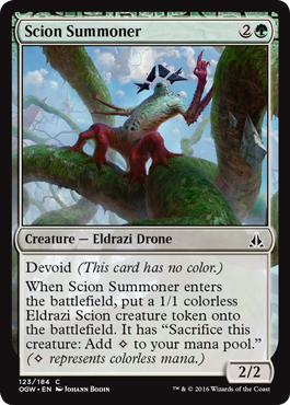 Oath of the Gatewatch 123/184 Scion Summoner