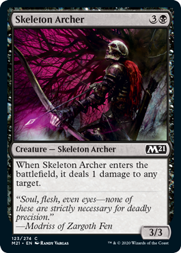 Core Set 2021 123/274 Skeleton Archer