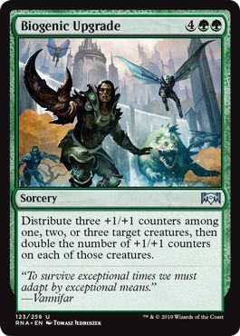 Ravnica Allegiance 123/259 Biogenic Upgrade