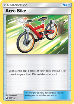 Celestial Storm 123/168 Acro Bike