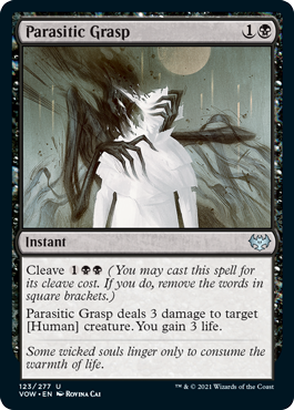 Innistrad: Crimson Vow 123/277 Parasitic Grasp