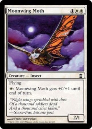 Saviors of Kamigawa 020/165 Moonwing Moth