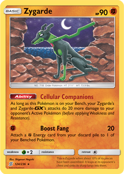 Unified Minds 124/236 Zygarde