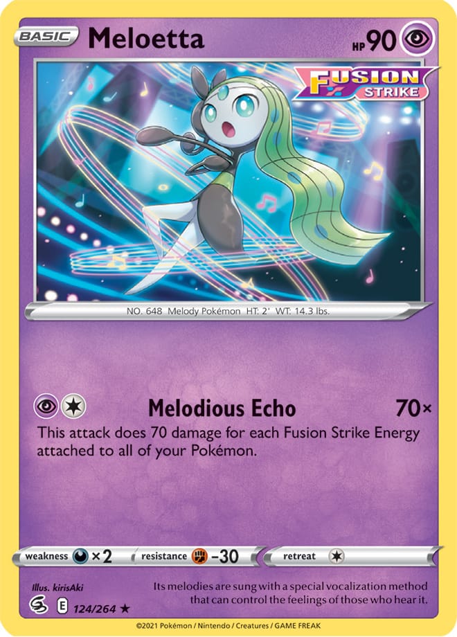 Fusion Strike 124/264 Meloetta