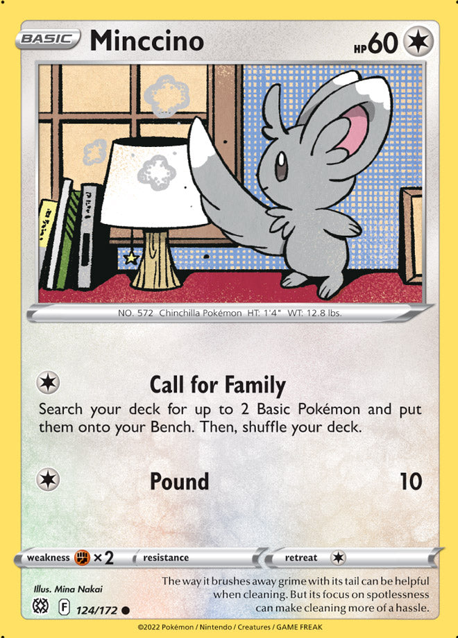 Brilliant Stars 124/172 Minccino