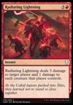 Dominaria 138/269 Radiating Lightning