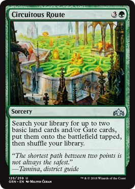 Guilds of Ravnica 125/259 Circuitous Route