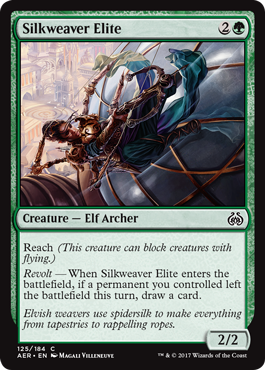 Aether Revolt 125/184 Silkweaver Elite