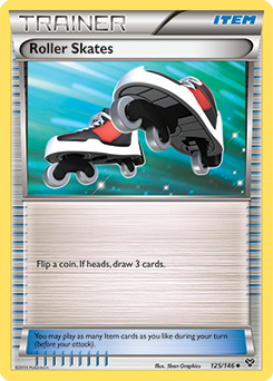 XY Base Set 125/146 Roller Skates