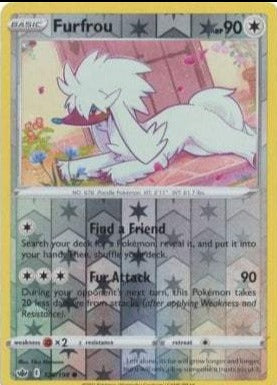 Chilling Reign 126/198 Furfrou (Reverse Holo)