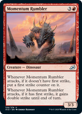 Ikoria: Lair of Behemoths 126/274 Momentum Rumbler