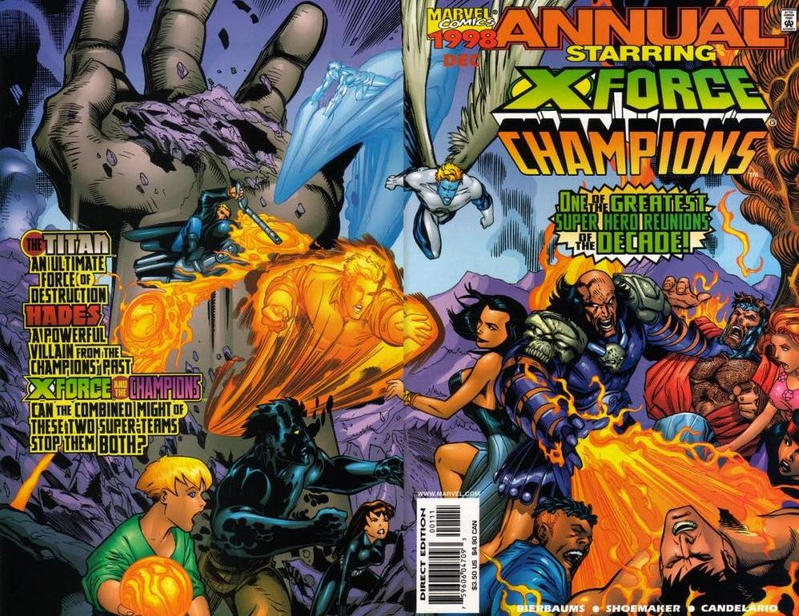 X-Force & Champions Annual '98 Marvel Comics (1998)