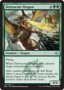 Fate Reforged 127/185 Destructor Dragon