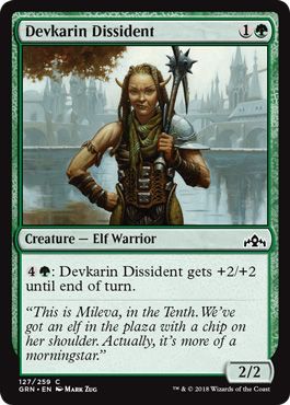 Guilds of Ravnica 127/259 Devkarin Dissident