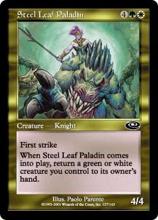 Planeshift 127/143 Steel Leaf Paladin