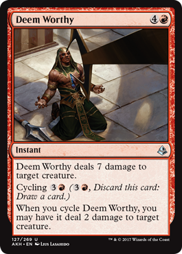 Amonkhet 127/269 Deem Worthy