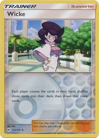 Burning Shadows 127/147 Wicke (Reverse Holo)