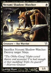 Betrayers of Kamigawa 074/165 Nezumi Shadow-Watcher