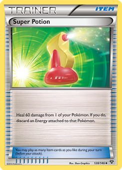 XY Base Set 128/146 Super Potion