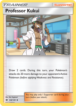 Sun & Moon 128/149 Professor Kukui