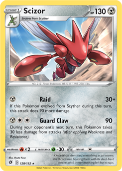 Rebel Clash 128/192 Scizor