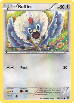 BREAKthrough 129/162 Rufflet