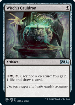 Core Set 2021 129/274 Witch's Cauldron