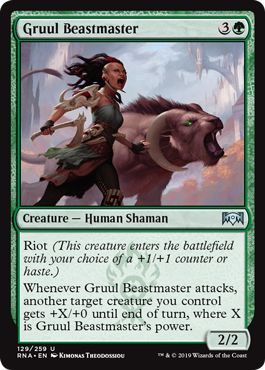 Ravnica Allegiance 129/259 Gruul Beastmaster