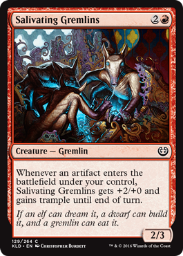 Kaladesh 129/264 Salivating Gremlins