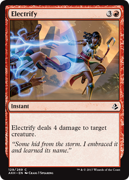 Amonkhet 129/269 Electrify